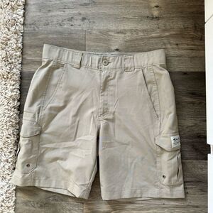 MENS BIMINI BAY OUTFITTERS FISHING SHORTS SIZE 34